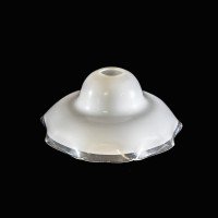Arts & Crafts Set of Six Opalescent Ruffled Glass Shades - Thumbnail 11