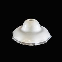 Arts & Crafts Set of Six Opalescent Ruffled Glass Shades - Thumbnail 12