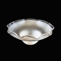 Arts & Crafts Set of Six Opalescent Ruffled Glass Shades - Thumbnail 14