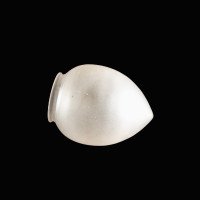 A Pair of Frosted Glass Shades with Soft Finish & Teardrop Shape - Thumbnail 9