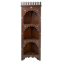 Liberty & Co., a Moorish Corner Cabinet
