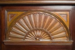 Aesthetic Movement Carved Walnut Mirror by J Smithey - Thumbnail 7
