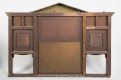 Aesthetic Movement Carved Walnut Mirror by J Smithey - Thumbnail 11