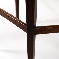 Liberty & Co. Attributed, an Aesthetic Movement Hexagonal Side Table with Herringbone Inlay - Thumbnail 18