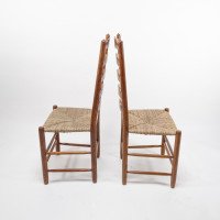 Edward Gardiner. Set of Nine English Ladder Back Dining Chairs - Thumbnail 9