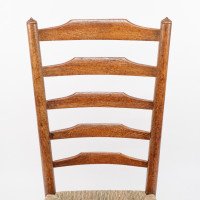 Edward Gardiner. Set of Nine English Ladder Back Dining Chairs - Thumbnail 11