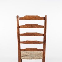 Edward Gardiner. Set of Nine English Ladder Back Dining Chairs - Thumbnail 15