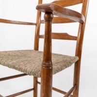 Edward Gardiner. Set of Nine English Ladder Back Dining Chairs - Thumbnail 28
