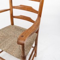 Edward Gardiner. Set of Nine English Ladder Back Dining Chairs - Thumbnail 30