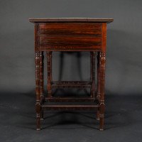 E. W. Godwin for Collinson & Lock. A Fine Quality Rosewood Desk - Thumbnail 4