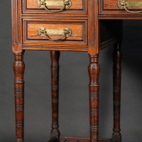 E. W. Godwin for Collinson & Lock. Rosewood Desk - Thumbnail 12