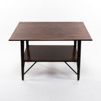 E. W. Godwin Attributed, Small Aesthetic Movement Rosewood Two-Tier Side or Coffee Table - Thumbnail 2