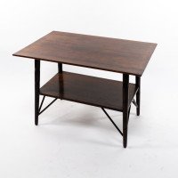 E. W. Godwin Attributed, Small Aesthetic Movement Rosewood Two-Tier Side or Coffee Table - Thumbnail 5