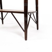 E. W. Godwin Attributed, Small Aesthetic Movement Rosewood Two-Tier Side or Coffee Table - Thumbnail 11