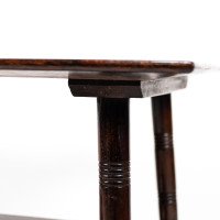 E. W. Godwin Attributed, Small Aesthetic Movement Rosewood Two-Tier Side or Coffee Table - Thumbnail 13