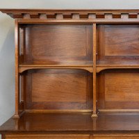Phillip Webb Attributed, Aesthetic Movement Walnut Arts & Crafts Style Dresser Sideboard by Morris & Co - Thumbnail 7