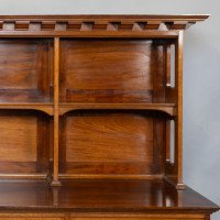 Phillip Webb Attributed, Aesthetic Movement Walnut Arts & Crafts Style Dresser Sideboard by Morris & Co - Thumbnail 10