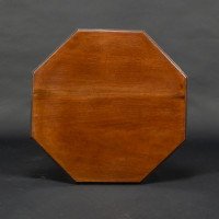 Gillows, attributed. In the Style of E. W. Godwin. Aesthetic Movement Walnut Octagonal Two-Tier Side Table - Thumbnail 10