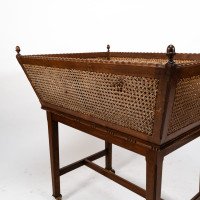 Sir Edwin Lutyens, Rare Newspaper Basket with Replaced Acorn Finials - Thumbnail 15