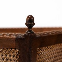 Sir Edwin Lutyens, Rare Newspaper Basket with Replaced Acorn Finials - Thumbnail 17