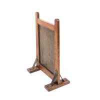 Leonard Wyburd Attributed, Rare Arts & Crafts Oak Fire Screen by Liberty & Co - Thumbnail 6