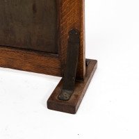 Leonard Wyburd Attributed, Rare Arts & Crafts Oak Fire Screen by Liberty & Co - Thumbnail 13