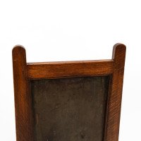 Leonard Wyburd Attributed, Rare Arts & Crafts Oak Fire Screen by Liberty & Co - Thumbnail 15