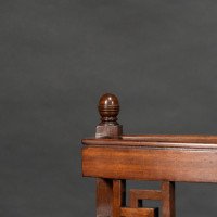 E. W. Godwin, attributed. A Slim Aesthetic Movement Walnut Umbrella & Stick Stand - Thumbnail 11