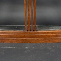 E. W. Godwin, attributed. A Slim Aesthetic Movement Walnut Umbrella & Stick Stand - Thumbnail 14