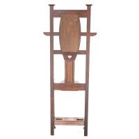 Shapland & Petter. Arts & Crafts Walnut Hallstand - Thumbnail 5