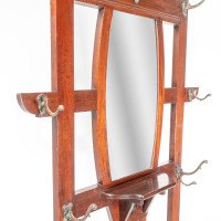 Shapland & Petter. Arts & Crafts Walnut Hallstand - Thumbnail 15