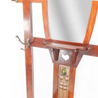 Shapland & Petter. Arts & Crafts Walnut Hallstand - Thumbnail 18
