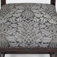 Charles Bevan, attributed. A Gothic Revival Oak Side Chair with Carved Decoration - Thumbnail 12