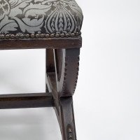Charles Bevan, attributed. A Gothic Revival Oak Side Chair with Carved Decoration - Thumbnail 13