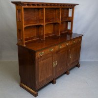 Phillip Webb Attributed, Aesthetic Movement Walnut Arts & Crafts Style Dresser Sideboard by Morris & Co - Thumbnail 11