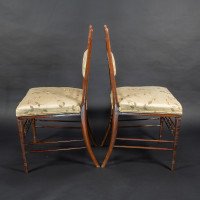 H. W. Batley for Collinson & Lock. A Fine Pair of Aesthetic Movement Side Chairs - Thumbnail 6