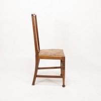 Morris & Co., Designed in the Offices of Richard Norman Shaw, Possibly by W. Lethaby. Six Arts & Crafts Oak Dining Chairs - Thumbnail 10