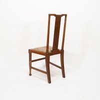Morris & Co., Designed in the Offices of Richard Norman Shaw, Possibly by W. Lethaby. Six Arts & Crafts Oak Dining Chairs - Thumbnail 11