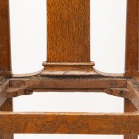 Morris & Co., Designed in the Offices of Richard Norman Shaw, Possibly by W. Lethaby. A Pair of Arts and Crafts Oak Dining Chairs - Thumbnail 16