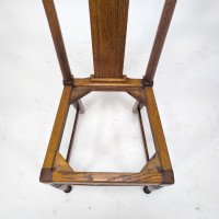 Morris & Co., Designed in the Offices of Richard Norman Shaw, Possibly by W. Lethaby. A Pair of Arts and Crafts Oak Dining Chairs - Thumbnail 17