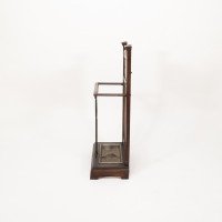 Arts & Crafts Cast Iron Walking Stick & Umbrella Stand with Original Bronze Style Painted Finish - Thumbnail 4