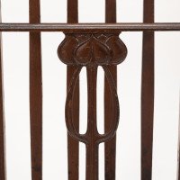 Arts & Crafts Cast Iron Walking Stick & Umbrella Stand with Original Bronze Style Painted Finish - Thumbnail 9