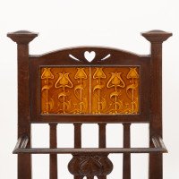 Arts & Crafts Cast Iron Walking Stick & Umbrella Stand with Original Bronze Style Painted Finish - Thumbnail 10
