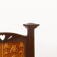 Arts & Crafts Cast Iron Walking Stick & Umbrella Stand with Original Bronze Style Painted Finish - Thumbnail 14
