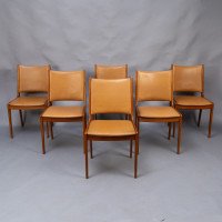 Johannes Andersen Made by Uldum Møbler, Denmark. Set of Eight Dining Chairs - Thumbnail 2