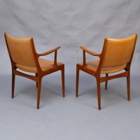 Johannes Andersen Made by Uldum Møbler, Denmark. Set of Eight Dining Chairs - Thumbnail 18