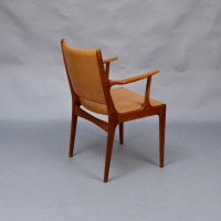 Johannes Andersen Made by Uldum Møbler, Denmark. Set of Eight Dining Chairs - Thumbnail 28