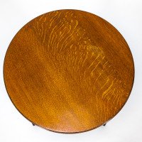 Garnet & Sons of Warrington. A Well-Crafted Aesthetic Movement Oak Side or Cricket Table - Thumbnail 7