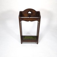 Liberty & Co., Arts & Crafts Oak Walking Stick & Umbrella Stand - Thumbnail 2