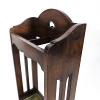 Liberty & Co., Arts & Crafts Oak Walking Stick & Umbrella Stand - Thumbnail 11